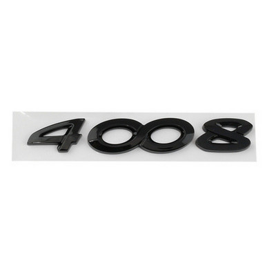 Автологотип шильдик эмблема надпись Peugeot 4008 Black Pack Edition