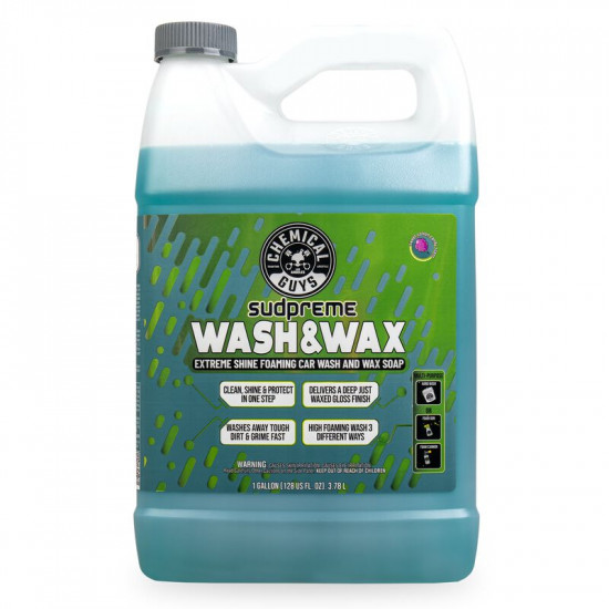 Автошампунь Sudpreme Wash and Wax Car Wash Soap 3785мл