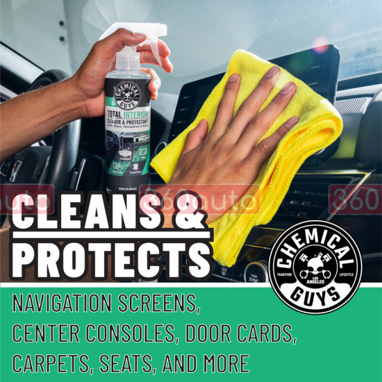 Очиститель для ухода зи интерьером авто Chemical Guys Total Interior Cleaner And Protectant New Car 473мл