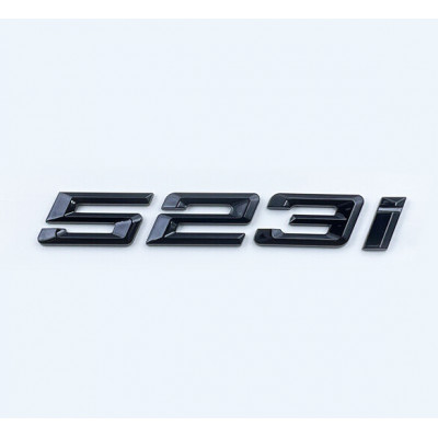 Автологотип шильдик эмблема надпись BMW 523i Black Shadow Edition