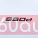 Автологотип шильдик эмблема надпись BMW 650d Black Shadow Edition