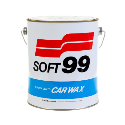 Очищающий воск Soft99 White Super Wax 2 кг для белых авто