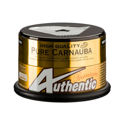 Натуральный воск Soft99 Authentic Ultra Premium 83% Carnauba 200 г с кристальным блеском