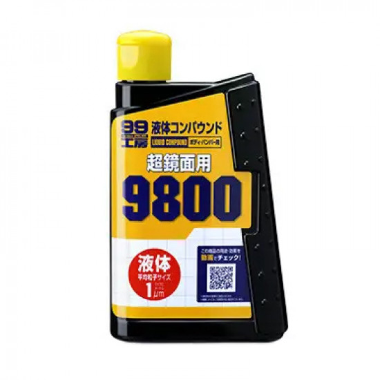 Абразивный состав Soft99 Super Liquid Compoud 9800 300 мл для ручной полировки