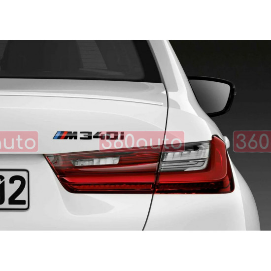 Автологотип шильдик емблема напис BMW M340i Black Shadow Edition