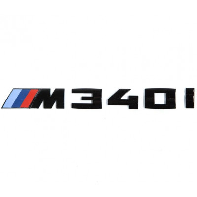 Автологотип шильдик эмблема надпись BMW M340i Black Shadow Edition