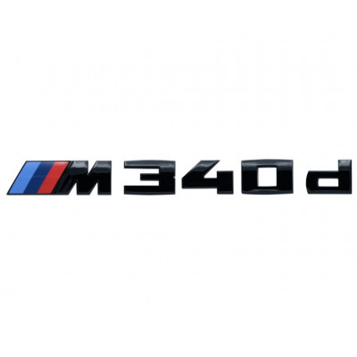 Автологотип шильдик емблема напис BMW M340d Black Shadow Edition