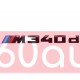 Автологотип шильдик эмблема надпись BMW M340d Black Shadow Edition