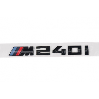 Автологотип шильдик эмблема надпись BMW M240i Black Shadow Edition