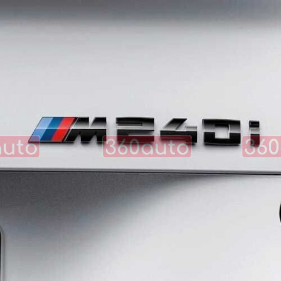 Автологотип шильдик эмблема надпись BMW M240i Black Shadow Edition