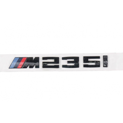 Автологотип шильдик емблема напис BMW M235i Black Shadow Edition