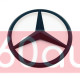 Задняя эмблема для Mercedes GLE w166 2015-2019 на кришку багажника black Matt A1668170016