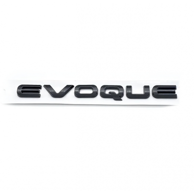 Автологотип логотип надпись Range Rover Evoque Black на крышку багажника
