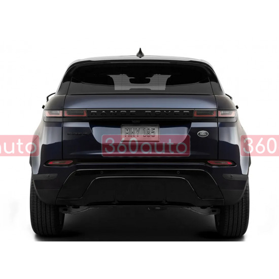 Автологотип емблема напис Range Rover Evoque Black на кришку багажника