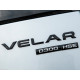 Автологотип емблема напис Range Rover Velar Black LR095758 на кришку багажника