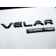 Автологотип емблема напис Range Rover Velar Black LR095758 на кришку багажника