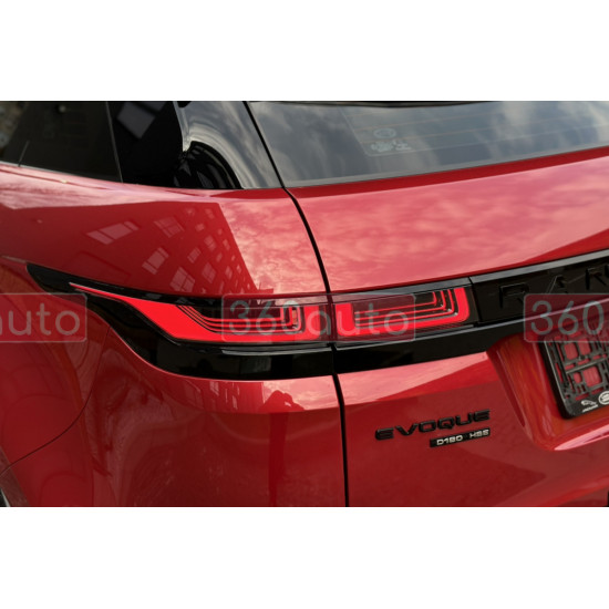 Автологотип логотип надпись Range Rover Velar Black LR095758 на крышку багажника