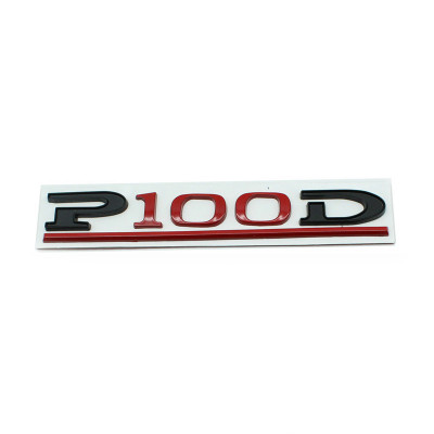 Автологотип шильдик емблема Tesla P100D Black Red