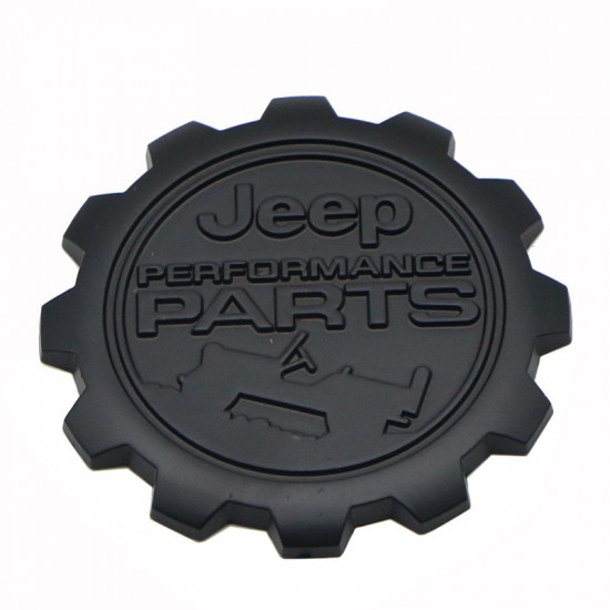 Автологотип шильдик эмблема Jeep Performance Parts black