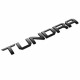 Автологотип шильдик эмблема надпись Toyota Tundra Black