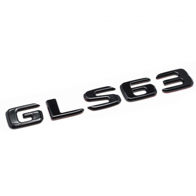 Автологотип шильдик емблема напис Mercedes GLS63 Black