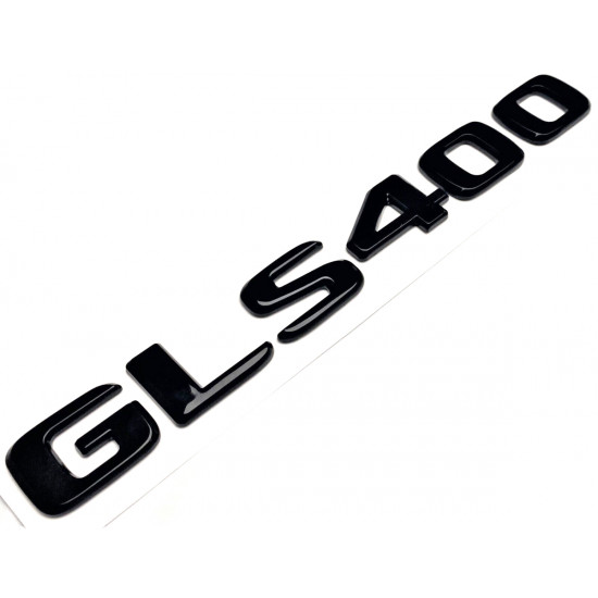 Автологотип шильдик эмблема надпись Mercedes GLS400 Black