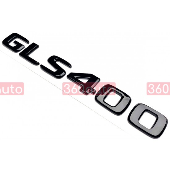 Автологотип шильдик емблема напис Mercedes GLS400 Black