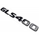 Автологотип шильдик эмблема надпись Mercedes GLS400 Black