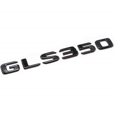 Автологотип шильдик емблема напис Mercedes GLS350 Black