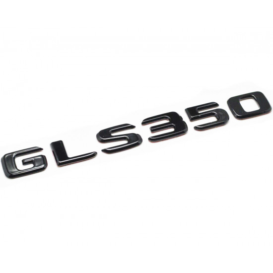 Автологотип шильдик эмблема надпись Mercedes GLS350 Black