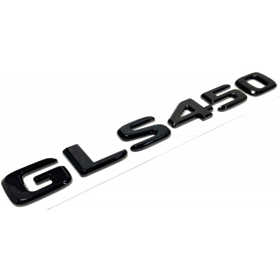 Автологотип шильдик емблема напис Mercedes GLS450 Black