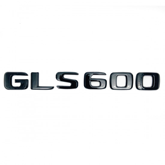 Автологотип шильдик емблема напис Mercedes GLS600 Black