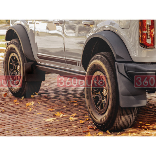 Брызговики на Ford F-150 Raptor 2021- задние WeatherTech 120150