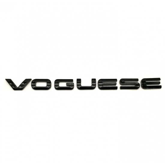 Автологотип логотип надпись Range Rover Vogue SE Black на крышку багажника
