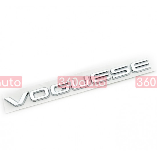 Автологотип логотип надпись Range Rover Vogue SE хром на крышку багажника