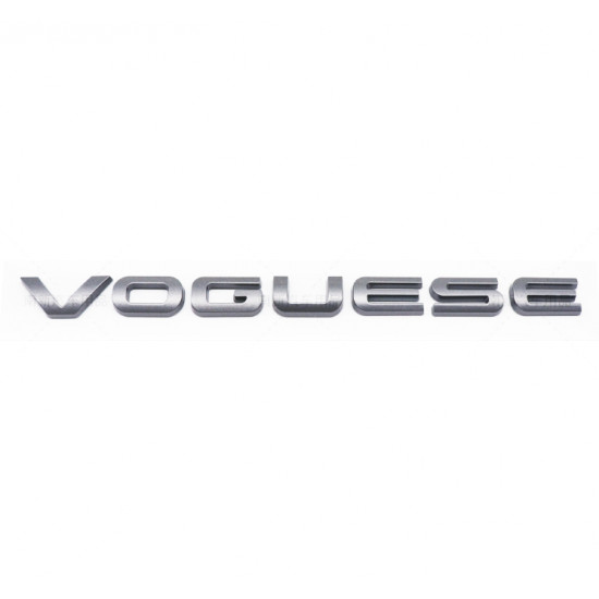 Автологотип емблема напис Range Rover Vogue SE графіт на кришку багажника
