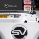 Автологотип шильдик емблема напис Land Range Rover SV silver black на арку дверей