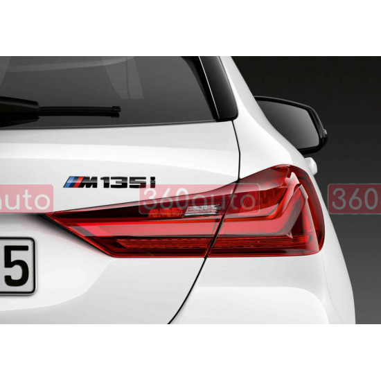 Автологотип шильдик эмблема надпись BMW M135i Black Shadow Edition