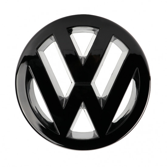 Автологотип эмблема Volkswagen Touareg 2014-2018 черный глянец в решетку радиатора