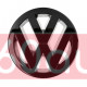 Автологотип емблема Volkswagen Touareg 2014-2018 чорний глянець в решітку радіатора