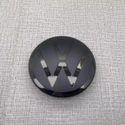 Автологотип эмблема Volkswagen ID.4 черный глянец в радиаторной решетке для автомобилей без подсветки