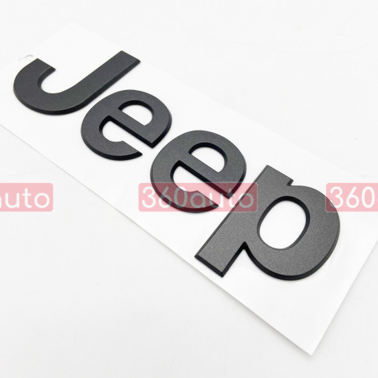 Автологотип шильдик логотип надпись Jeep графит