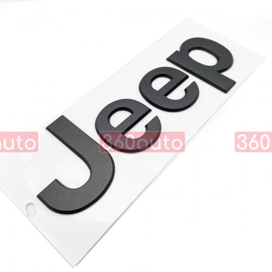 Автологотип шильдик емблема напис Jeep графіт