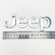 Автологотип шильдик эмблема надпись Jeep хром