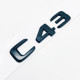 Автологотип шильдик емблема напис Mercedes C43 gloss black