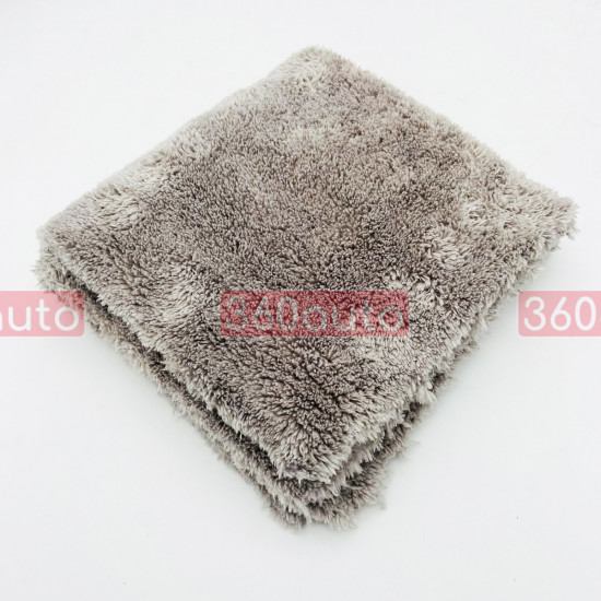 Полотенце для располировки восков ProUser Microfiber Wax Removal Towel 40x40 см. 500 gsm серый