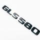 Автологотип шильдик емблема напис Mercedes GLS580 Black