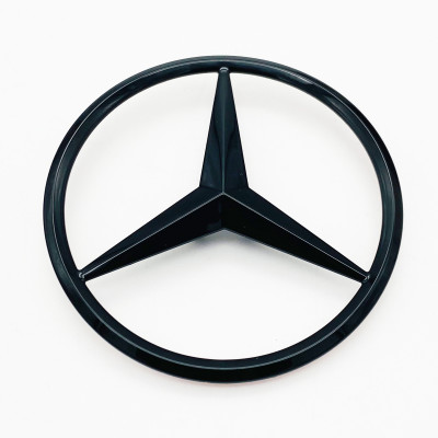 Задняя эмблема для Mercedes A-class W176 2012- черный глянец A1768170016