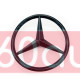 Задня емблема для Mercedes GLA-class X156 2014-2019 чорний глянець A1568170016