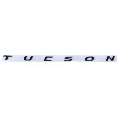 Автологотип шильдик эмблема надпись Hyundai Tucson Black Edition
